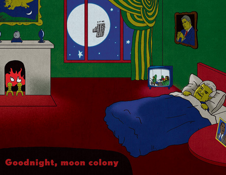 Newt Gingrich's Moon Colony Plan Spoofed by Comedy Central